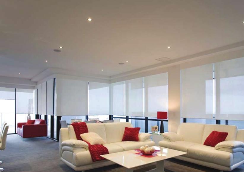 Roller blinds provide highly efficient method of light, sun and privacy control and are so compact that once rolled up your view is uninterrupted.