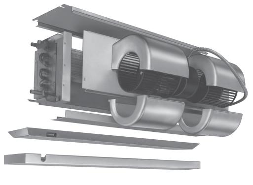 Design features TSH & TSC ceiling units Staggered tube coil with manual air vent Full size mounting slots for quick installation Heavy-gauge galvanized steel construction for corrosion resistance