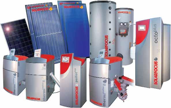Everything from one supplier SOLARFOCUS Solar systems SOLARFOCUS Biomass boilers SOLARFOCUS Storage technology EN ISO