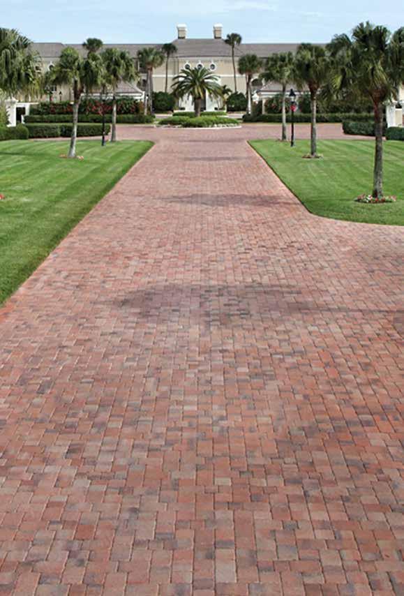 VERSATILE PERFORMERS, FOR ALL KINDS OF JOBS. EVERY MASTERPIECE, NEEDS THE RIGHT FRAME. COMMERICAL APPLICATIONS U.S. Paverscape pavers are ideal for residential as well as commercial applications.