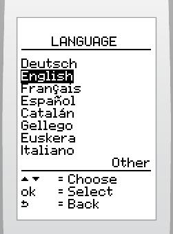 INSTALLATION 10.7.4 Choose the language for the menus select on the screen > settings > language 10.