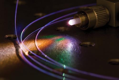 Optical fibre & diverging beams