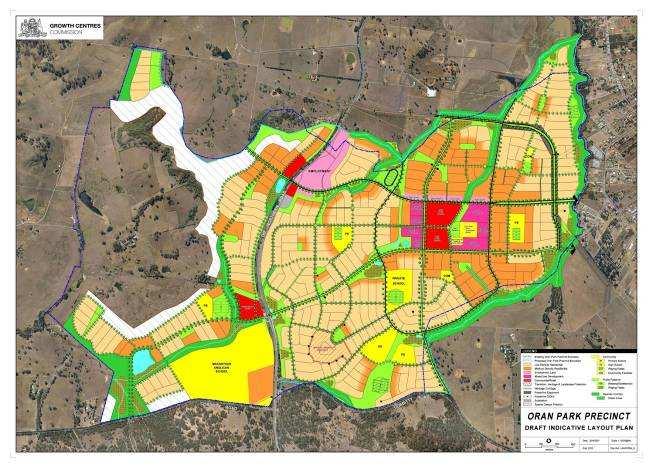 Oran Park Density Mix: 7,500