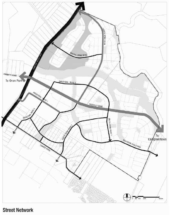 Turner Road Density 4000 homes - 70% detached -
