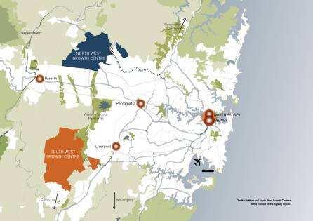 Background to and Progress of Managing Sydney s Growth Centres Metropolitan Strategy: 30-40% growth