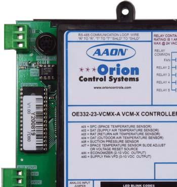 VCM-X / RNE Controller Operator Interface SD
