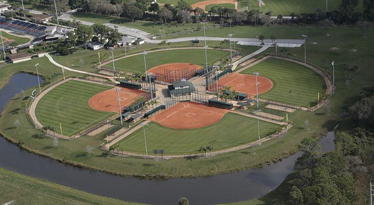 6 POTENTIAL PROGRAM ELEMENTS & STRATEGIES Sports Fields (Soccer, Baseball, Football) Organize fields and diamonds in an efficient manner (i.e. cloverleaf pattern for baseball) to allow for sharing of amenities (washrooms, change rooms, concessions, etc.
