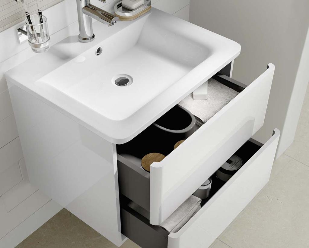 NOVUM BATHROOM FURNITURE IS MANUFACTURED FROM MODERN HIGH QUALITY MATERIALS. When properly fitted and cared for it will provide many years of service and storage.