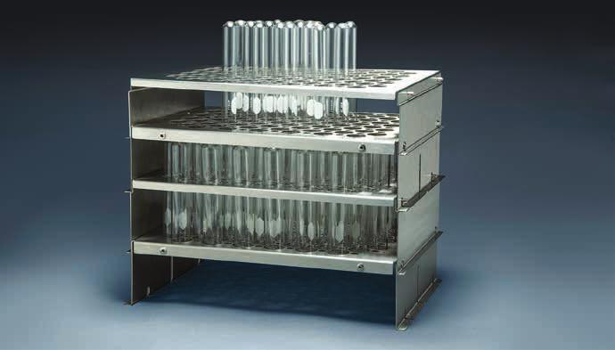2" high (51 x 53 x 18 cm). Accommodate glassware up to 8.9" high (22.6 cm). Catalog # Description Shipping Wt. 10-359-125 Upper Spindle Rack for FlaskScrubber and FlaskScrubber 20 lbs.