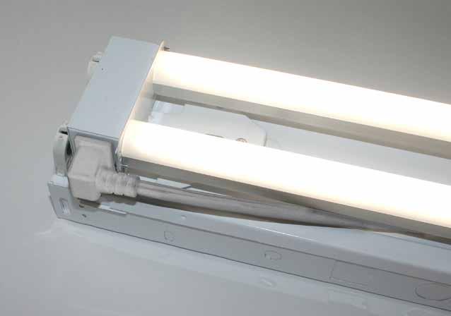 Route and position Retrofit wiring within luminaire