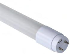 savings compared to traditional T8 fluorescent lamps High Efficacy, increased energy saving Replaces