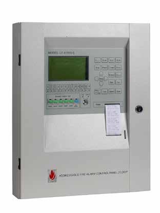 Robin Addressable Fire Alarm Control Panel Model No: LF-6100A/1 Robin Addressable Fire Alarm Control Panel Model No: LF-6100A/2 1 intelligent detection circuits Closed loop design (Class A wiring)