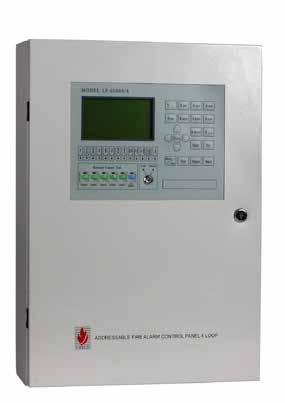 Robin Addressable Fire Alarm Control Panel Model No: LF-6100A/4 Robin Repeater Panel Model No: LF-6150 4 intelligent detection circuits Closed loop design (Class A wiring) Microprocessor based system