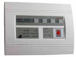 Eagle 8 conventional fire alarm panel provides 8 fixed zones. With up to 32 fire detectors and unlimited call points that can be connected to every fire zones.