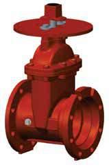 Fire Protection Valves: NRS Type Gate Valve Fire Protection Valves: NRS Type Gate Valve NRS Resilient Seated Gate Valve - Mechanical Joint Ends - 300PSI Model No: 3288-300-MJLF / Sizes: 3", 4", 6",