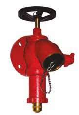 hose reel or rack assemblies or as a fire department outlet connection. Water pressure is controlled up to 300psi by adjustable flow restriction.