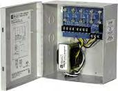 surveillance 88 ac power supplies ALTV244 CE Approved. 4 amp @ 24VAC or 3.5 amp @ 28VAC max. power. Four (4) fuse protected outputs. Power ON/OFF switch. Enclosure dimensions: 8.5"H x 7.5"W x 3.