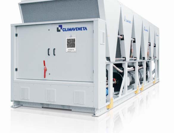 COMFORT AIR SOURCE CHILLERS WITH SCREW COMPRESSORS YOUR SUSTAINABLE SOLUTION FOR COMFORT APPLICATIONS.