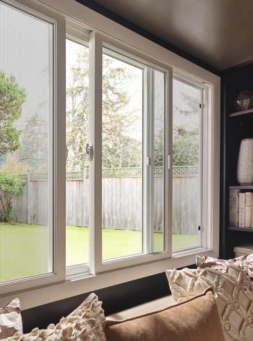 They are a picture windows, you can frame are multi-segmented units slider, both sashes open. closes without protruding, single- no rail for an unobstructed view.