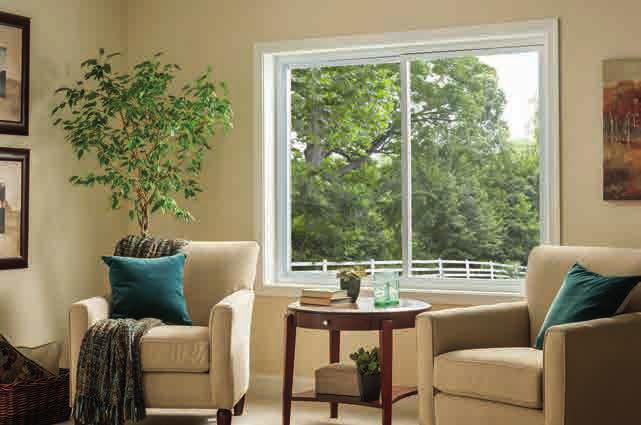 PREFERRED SLIDING WINDOW The Silver Line 8700 Series sliding window is ideal for bringing light and style into any room. Sash glide smoothly on a specially designed rolling track.