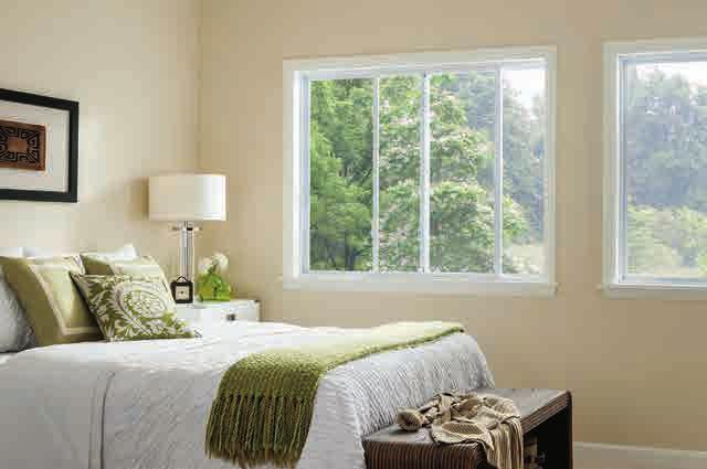 STANDARD SLIDING WINDOW The Silver Line 2090 Series sliding window is a sleek choice that will blend with your home s style.