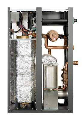 This allows the full capacity of the boiler to be utilized to meet the system load, while at the same time continuously maintaining the optimum inlet water temperature to prevent condensation in the