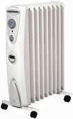 5kW L1084 x H670 x D230mm OFX1000TI Oil filled column radiators Thermostatically controlled, cable tidy, tilt switch overheat protection 3 year guarantee 2 heat settings. OFC1500 1.