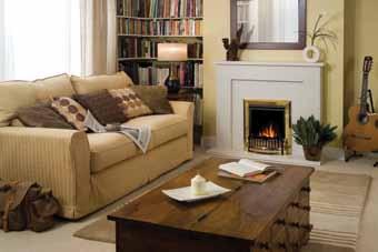 These high quality electric fires are the perfect, modern addition to any living space and are particularly ideal where floor space is limited.
