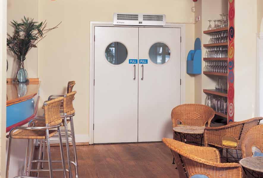 Because they warm the door entrance area, they often allow doors to remain open for longer, promoting increased business, and can equally be used as high-level fan heaters where the need arises.
