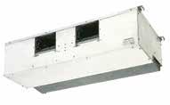 FDQ-B / RZQ-C Large concealed ceiling unit FDQ-B RZQ-C BRC1E52A/B (optional) Blends unobtrusively with any interior décor: only the suction and discharge grilles are visible Up to 250Pa external