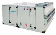 Daikin Air handling units Wide range of air flows In situations where the Daikin commercial range of ventilation units cannot satisfy the ventilation requirement due to building constraints (large