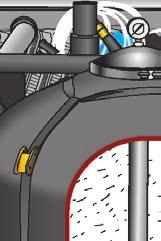 Fine silt and particulates are dropped to the bottom of the sloped stainless-steel tank for easy flushing and disposal of the accumulated solids. 4.