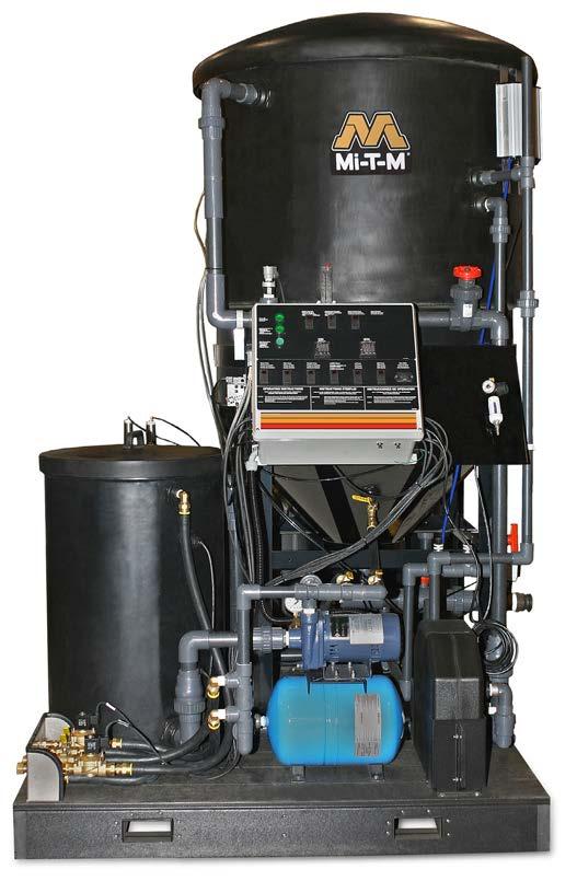 WCP Series Water Treatment Systems Clarifier Wash-Water Recycle Systems Mi-T-M's recycle systems are designed to remove free hydrocarbons and filter the water to be sent back through a pressure