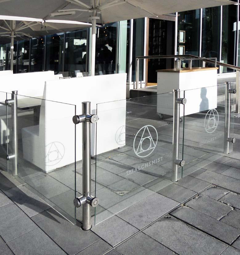 Glass Screens Our premium barrier system, Glass Screens create permanent, effective enclosure and definition to your alfresco area.