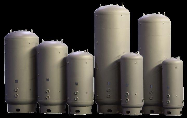 Storage Vessels Custom Steel Tanks Types Air Tanks Brine Tanks Condensate