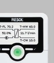 network or the Internet with the RESOL VBus. Contact us!