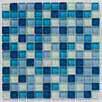 Silver Foil Glass Mosaic BCT38610 Luxe Mother Of Pearl
