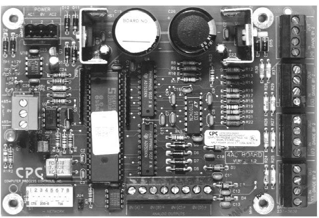 To function, the 8RO board must be connected through either the Echelon network or the RS485 I/O network to the Einstein.