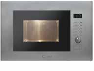 All Candy microwaves feature a microwave and grill and the combination microwave has multiple cooking functions, including microwave and fan oven.