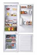 RANGE HIGHLIGHTS: EASY TO CLEAN This integrated fridge freezer can hold all your fresh food and with a salad crisper on telescopic rails, it is even easier to get your food in and out.