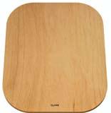 chopping board designed to fit main bowl in Quatro 1.5 & 1.