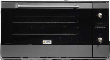 C O O K I N G A P P L I A N C E S Multifunction Electric Oven Position: Wall or underbench 900mm Finish: Stainless steel Multi-function: 8