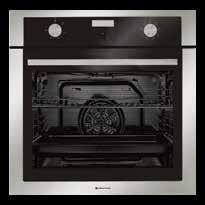 Inbuilt ovens - 8 function electric 76L capacity ovens With Parmco s new 60cm bulilt-in ovens providing a huge 76L usable capacity, you can fit a family size roast or any other large dish.