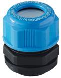 CABLE GLANDS ATEX 111 CABLE GLANDS EX D/E ATEX CABLE GLANDS ATEX INCREASED SECURITY POLYAMIDE EX/I IP68 Material: Polyamide (Nylon) - UL 94 V-2 O-ring Silicone Features: V2 (UL94), halogen free, not