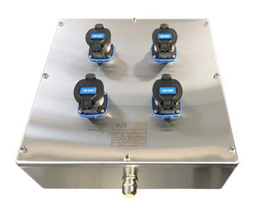 HAZARDOUS PLUG AND SOCKET BOXES 185 ATEX PLUG AND SOCKET BOXES CONNEX SERIES ADVANTAGES Compliance with standards and directives. Automatic sealing. Plugs with integrated cutting capacity.