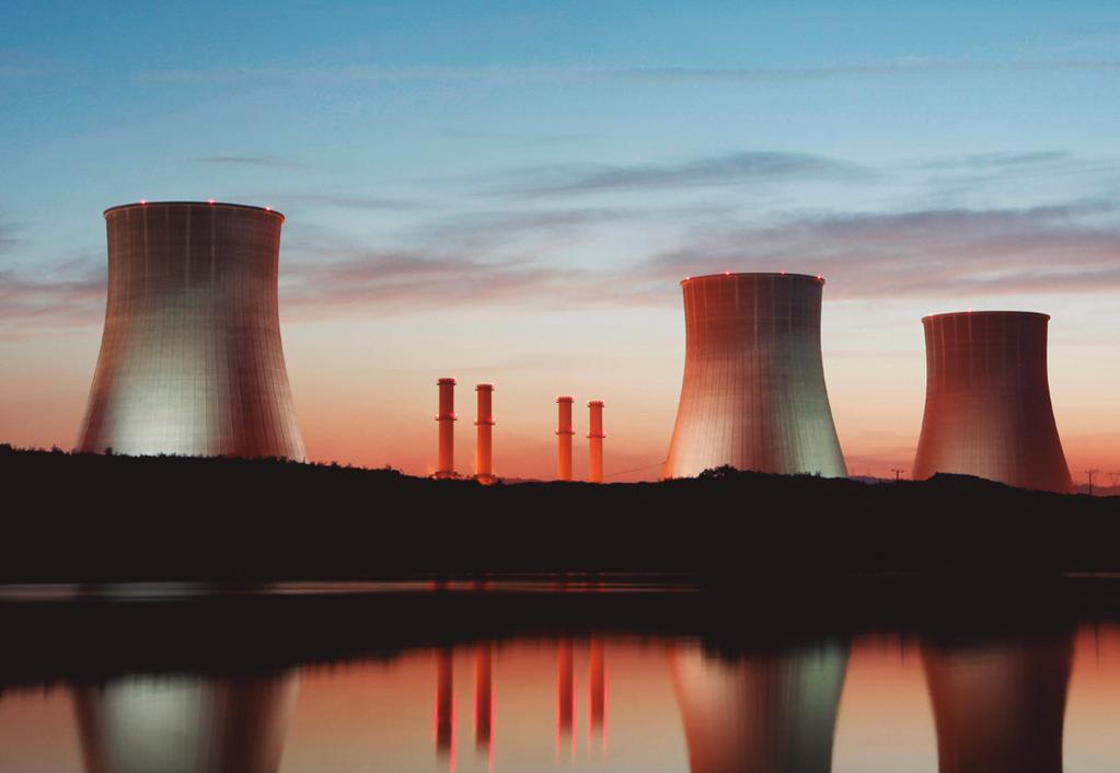 THE MOST DEMANDING FIELDS 231 NUCLEAR & THERMAL POWER We are responsible for providing maximum guarantees Recent events have shown that we must tighten security at these facilities.