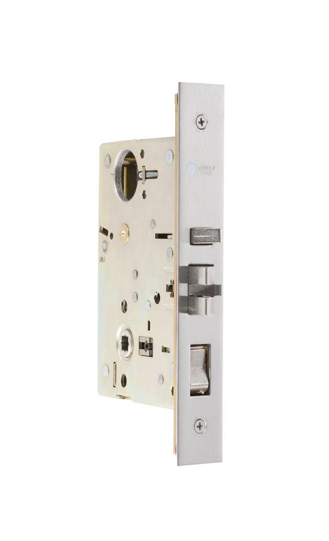 LC500 SERIES MECHANICAL MORTISE LOCKS High quality and performance lockcases with