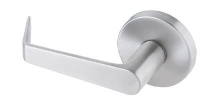 roll pins, 1 throw Latch: Solid stainless steel with antifriction latch lever, 3/4