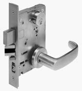 5 Post Lock case assembly Hardened latchbolt rod Functionality 58 Standard functions including 4 electrical functions and 4 keypad functions 9 functions available in 1 lockbody Cylinder retainer two