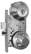 Adjustable for door bevels from flat to 1/8" (3mm) in 2" (51mm) 3/4" (19mm) projection stainless steel one-piece latch, reversible without opening case.